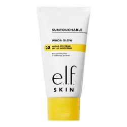 e.l.f. SKIN Suntouchable Whoa Glow Sunscreen & Primer - Sunbeam - SPF 30 - 1.69 fl oz