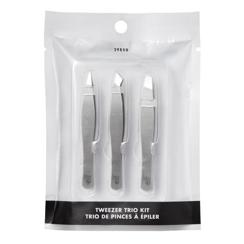 slide 3 of 4, e.l.f. Tweezers Set - 3ct, 3 ct