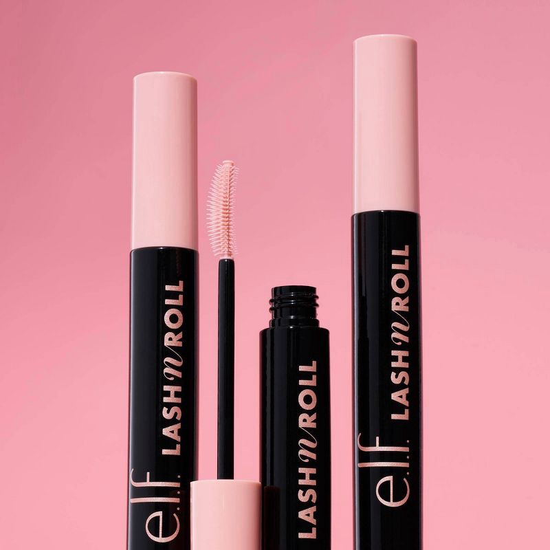 slide 6 of 9, e.l.f. Lash 'N Roll® Curling & Lifting Mascara - Brown - 0.32 fl oz, 0.32 fl oz
