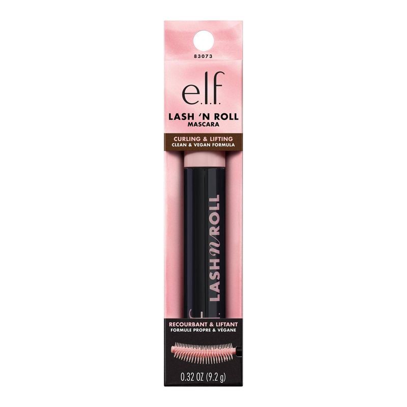 slide 8 of 9, e.l.f. Lash 'N Roll® Curling & Lifting Mascara - Brown - 0.32 fl oz, 0.32 fl oz