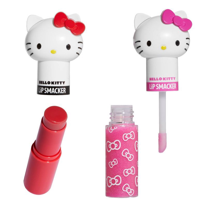 slide 2 of 4, Lip Smacker Lip Balm - Hello Kitty - 0.42oz/2pc, 0.42 oz, 2 ct