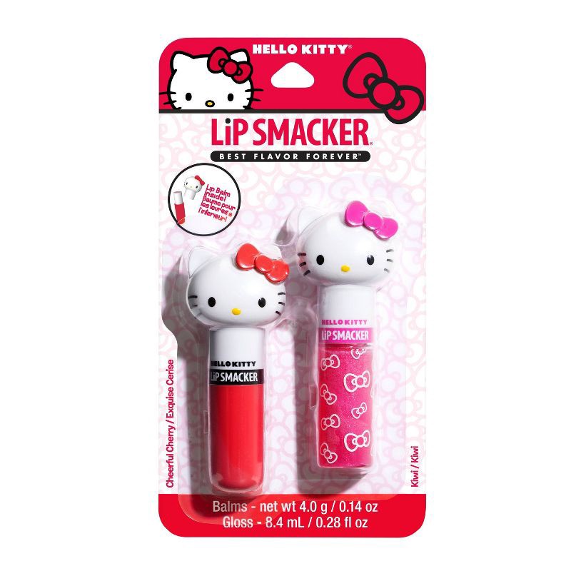 slide 1 of 4, Lip Smacker Lip Balm - Hello Kitty - 0.42oz/2pc, 0.42 oz, 2 ct