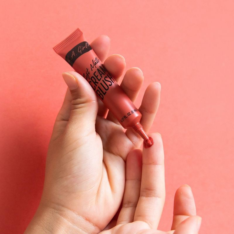 slide 4 of 5, L.A. Girl Cream Blush - Hot Shot - 0.27 fl oz, 0.27 fl oz