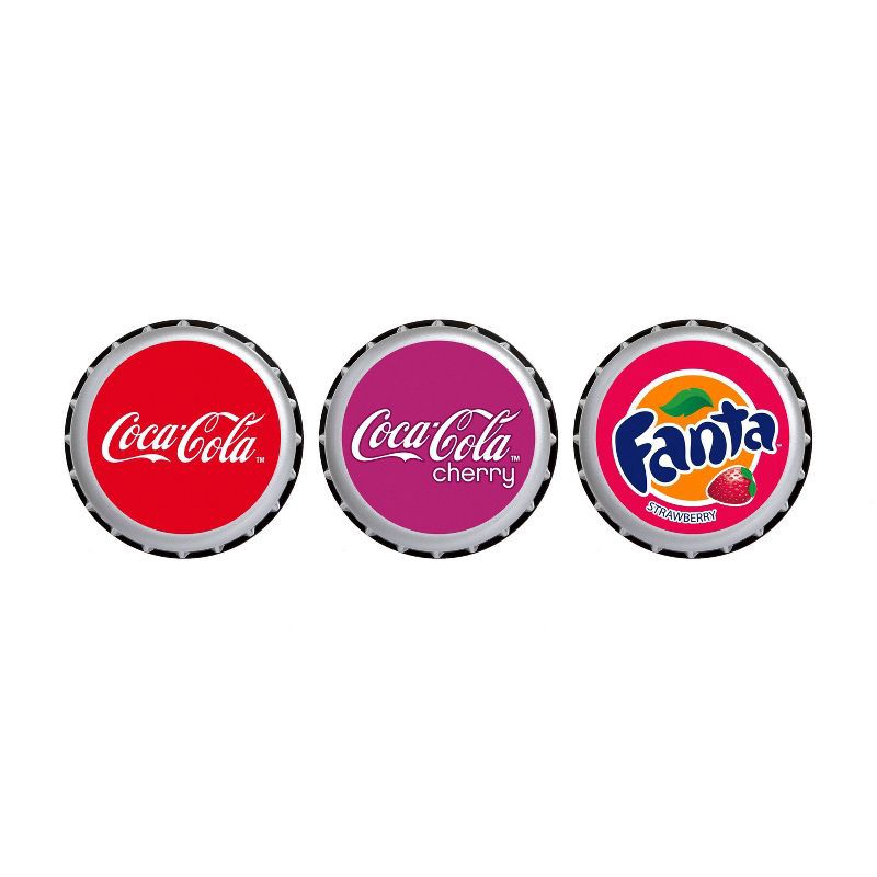slide 4 of 5, Lip Smacker Coca Cola Bottle Cap Lip Balm - Trio Pack - 0.32oz, 0.32 oz