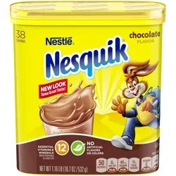 Nesquik Chocolate Flavor Powder - 18.7 oz