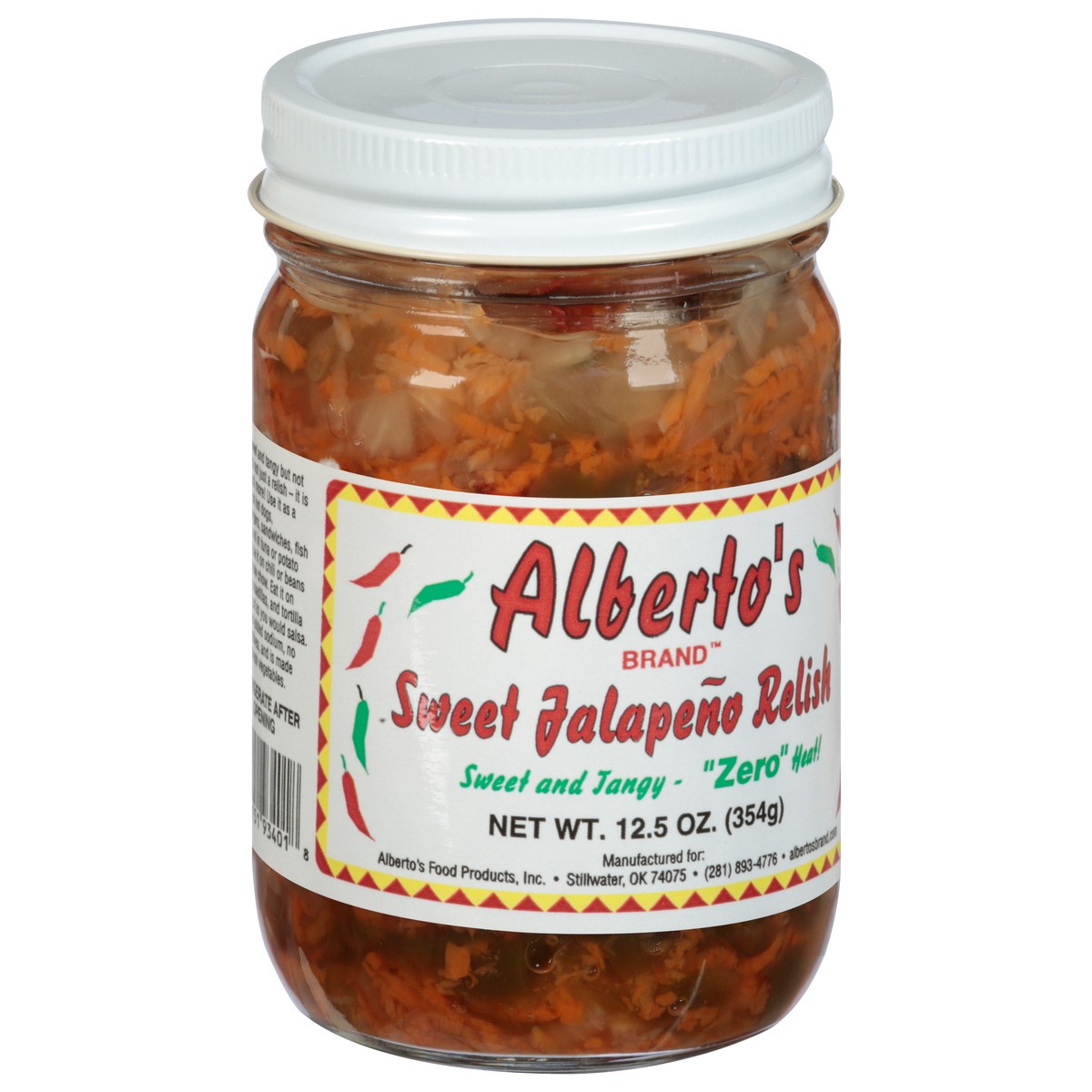 slide 4 of 14, Alberto's Sweet & Tangy Sweet Jalapeno Relish 12.5 oz, 12.50 oz
