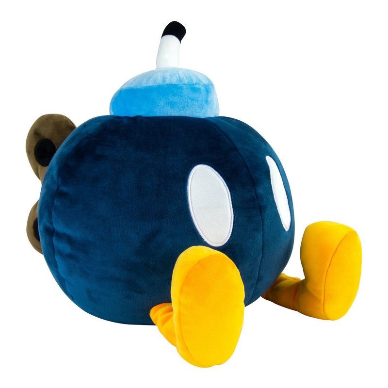 slide 5 of 8, Club Mocchi Mocchi Super Mario Mega Bob-Omb 15" Plush, 1 ct