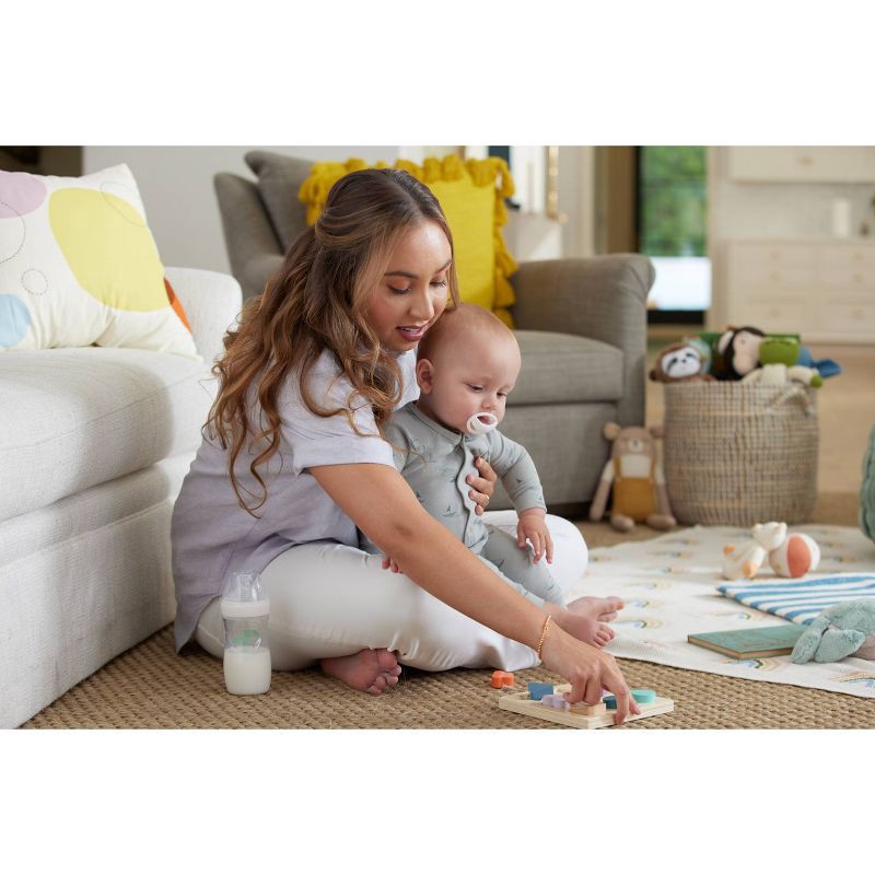 slide 4 of 9, NUK for Nature Simply Natural Mom-Like Pacifier 0-6m - Neutral - 2ct, 2 ct