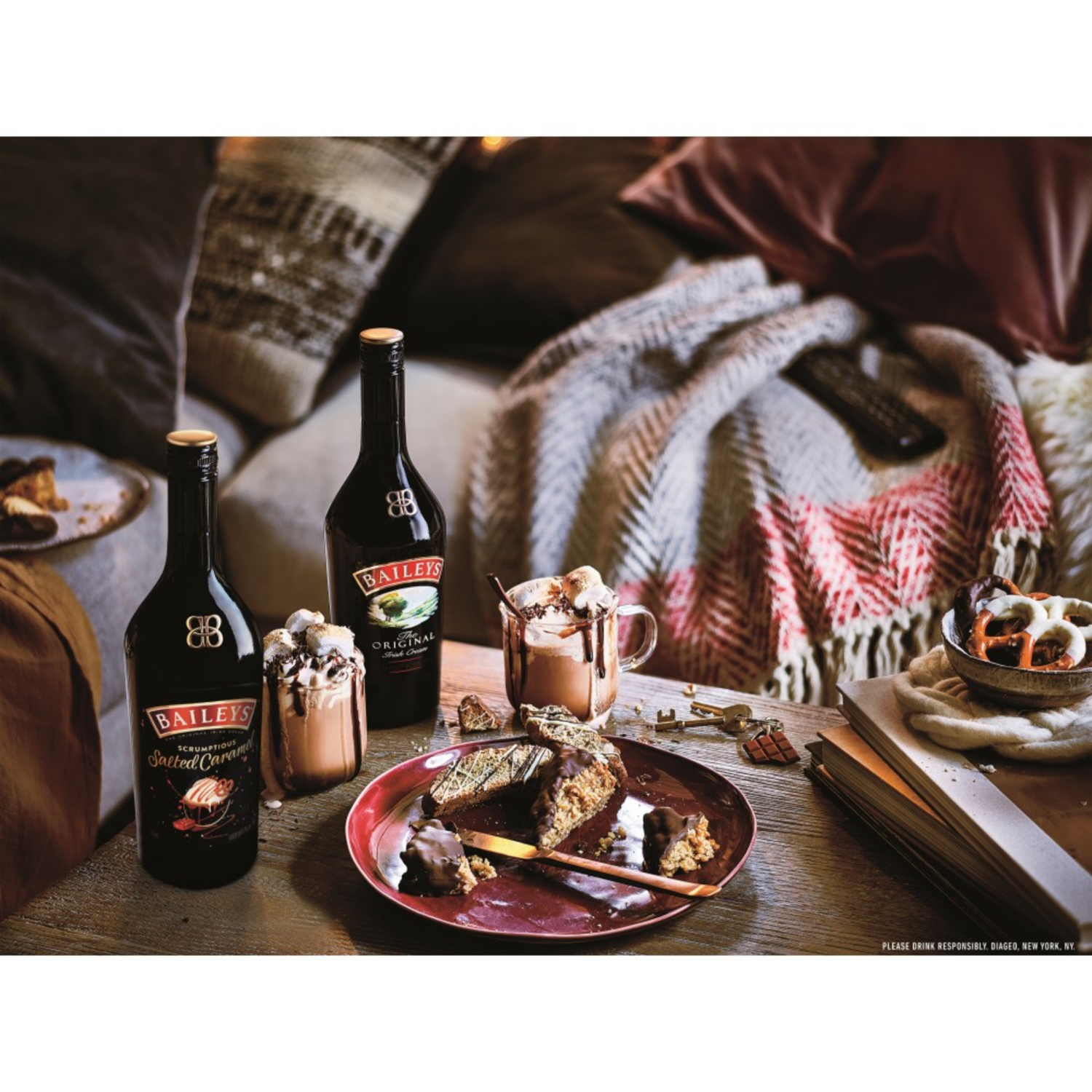 slide 5 of 5, Bailey's Salted Caramel Irish Cream Liqueur, 750 mL, 750 ml