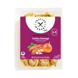 Crafted Market by Meijer Italian Sausage Tortelloni, 20 oz.