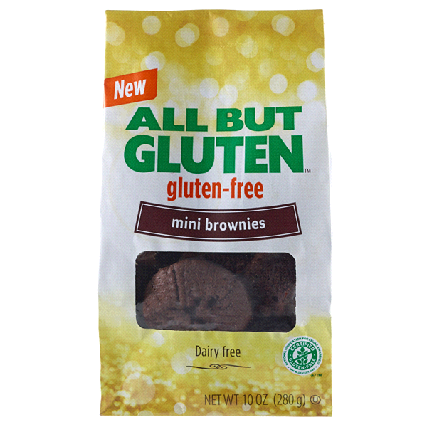 slide 1 of 1, All But Gluten Mini Brownies, 9.9 oz
