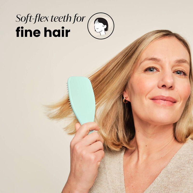 slide 4 of 10, Tangle Teezer Ultimate Detangler Fine & Fragile Hair Brush - Jade Lagoon, 1 ct
