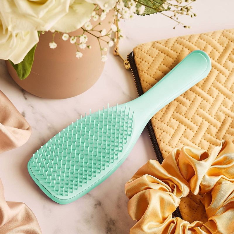 slide 7 of 10, Tangle Teezer Ultimate Detangler Fine & Fragile Hair Brush - Jade Lagoon, 1 ct