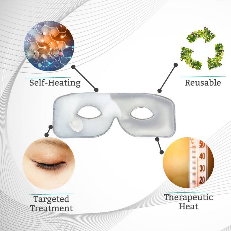slide 4 of 7, TearRestore Thermal Eye Mask, 1 ct