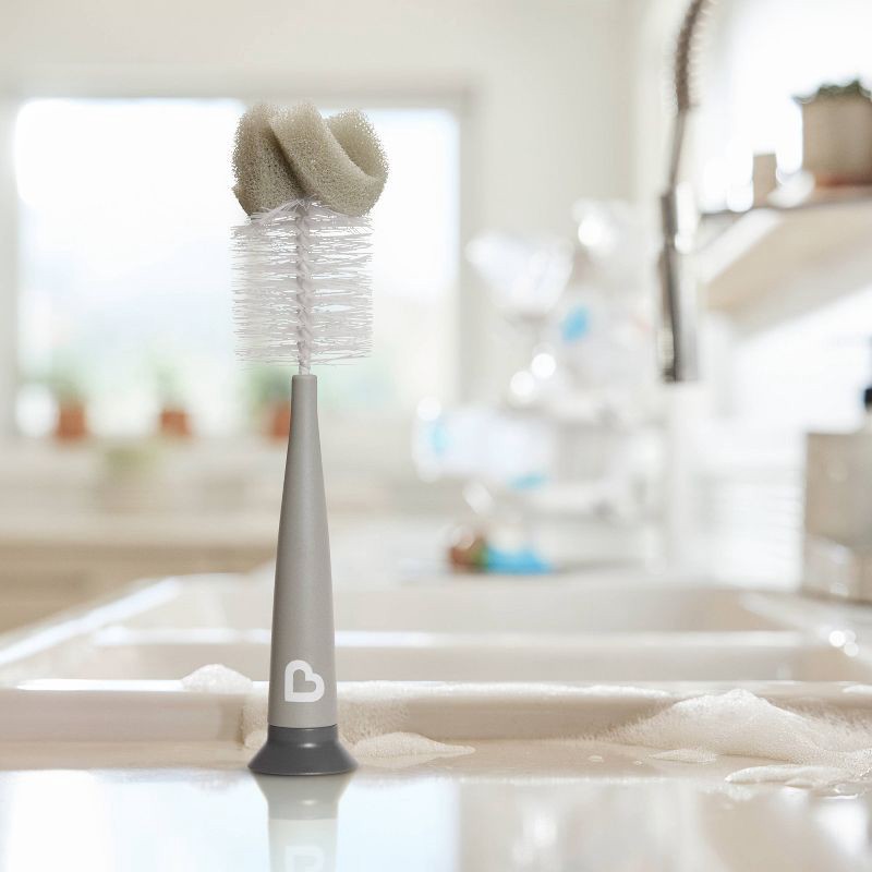 slide 2 of 6, Munchkin Sponge Bottle Brush - 2pk, 2 ct