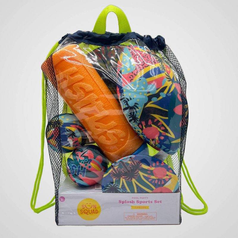 slide 1 of 3, Kids' Splash Bombs Pool Party 7pc - Sun Squad™, 7 ct