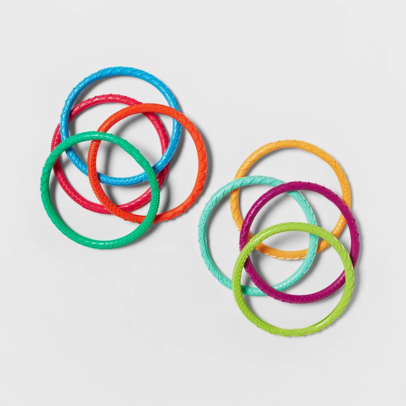 slide 3 of 3, Kids' Dizzy Dive Rings 4pc - Sun Squad™, 4 ct