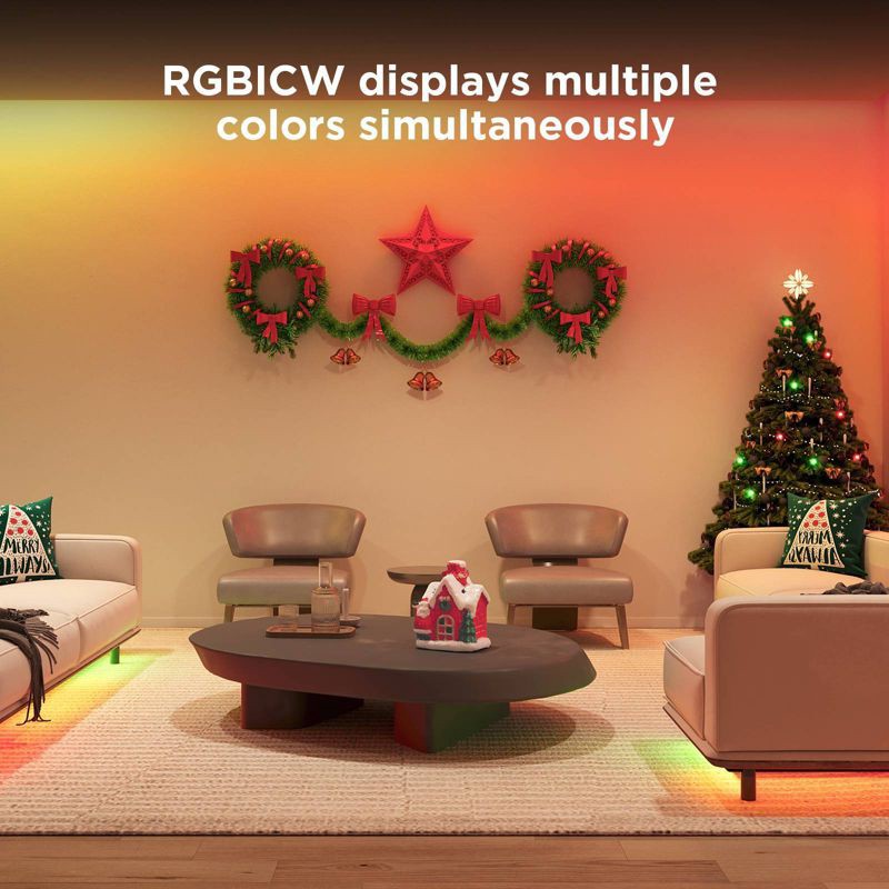 slide 14 of 16, Govee RGBIC Pro 9.8' LED Strip Lights: Smartphone App Controlled Neon-Style Wall Decor, 1 ct