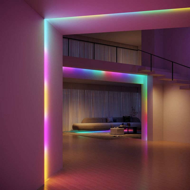 slide 5 of 15, Govee RGBIC Pro 24.6' LED Strip Lights: Smartphone App Controlled Neon-Style Lights, 1 ct