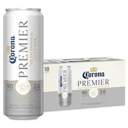 Corona Premier - 18pk 12 fl oz Cans