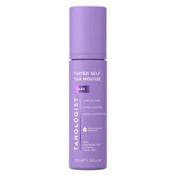 Tanologist Tinted Mousse Dark Self Tanner - 6.76oz: Sunless Tanning, Face & Body Application, Contains Vitamin C