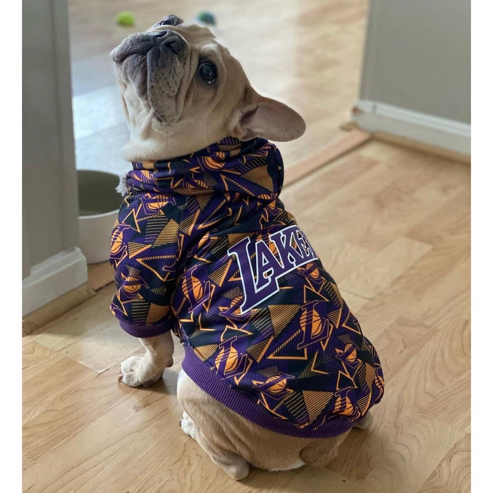 lakers dog gear