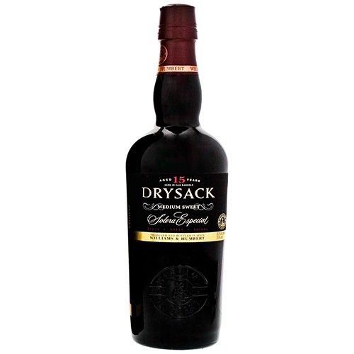 slide 1 of 1, Dry Sack Sherry - 15Yr Solera Especial (4/Cs), 500 ml