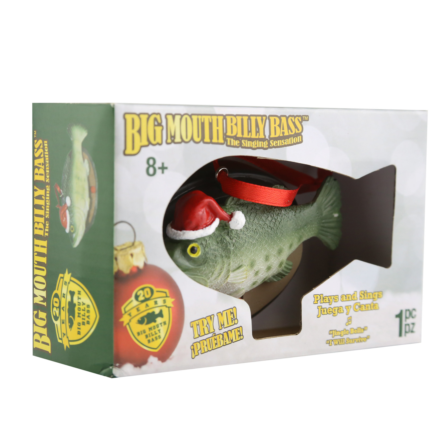 slide 5 of 7, Billy Bass Ornament, 1 ct