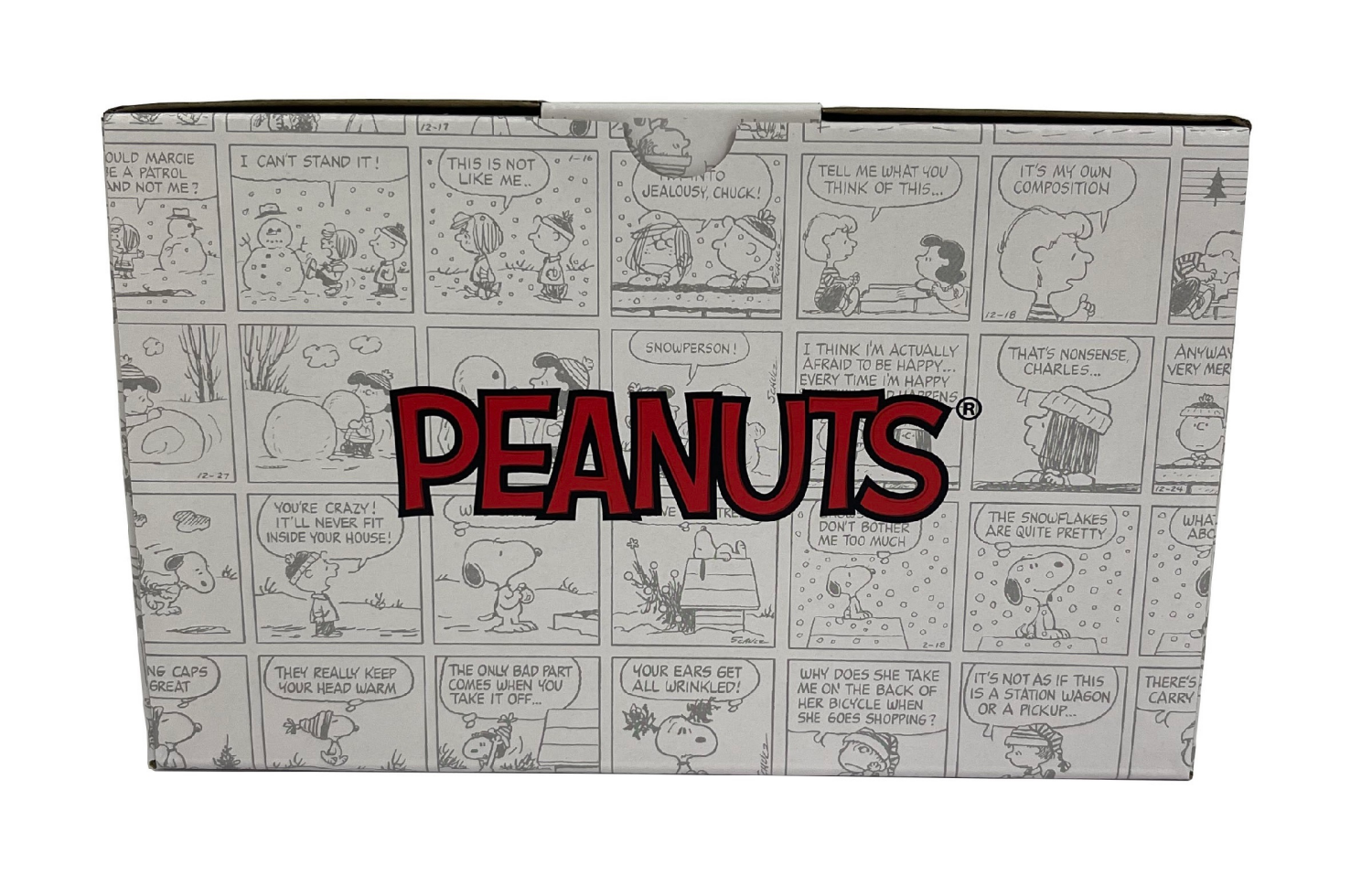 slide 8 of 8, Airblown Lights Outdoor Snoopy w/Candy Cane-SM-Peanuts, 42.13 in