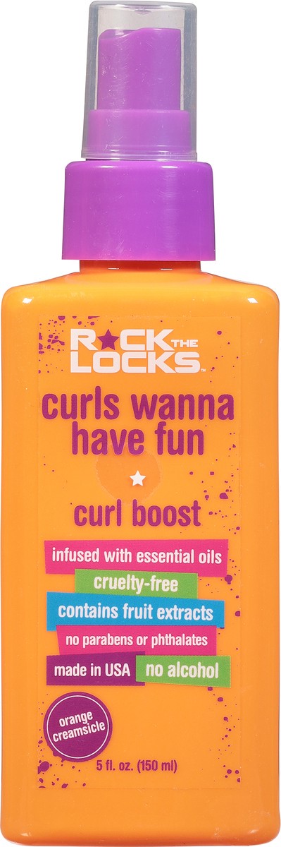slide 6 of 9, Rock The Locks Orange Creamsicle Curl Boost 5 fl oz, 5 fl oz