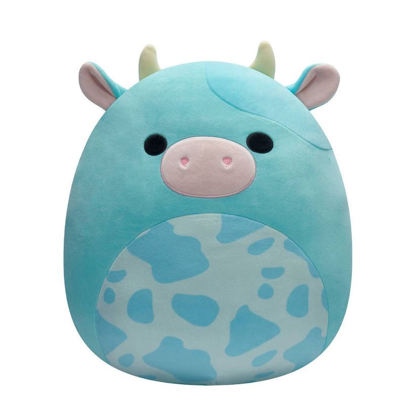 slide 1 of 1, Squishmallows 16" Tuluck the Blue Cow Plush Toy, 1 ct