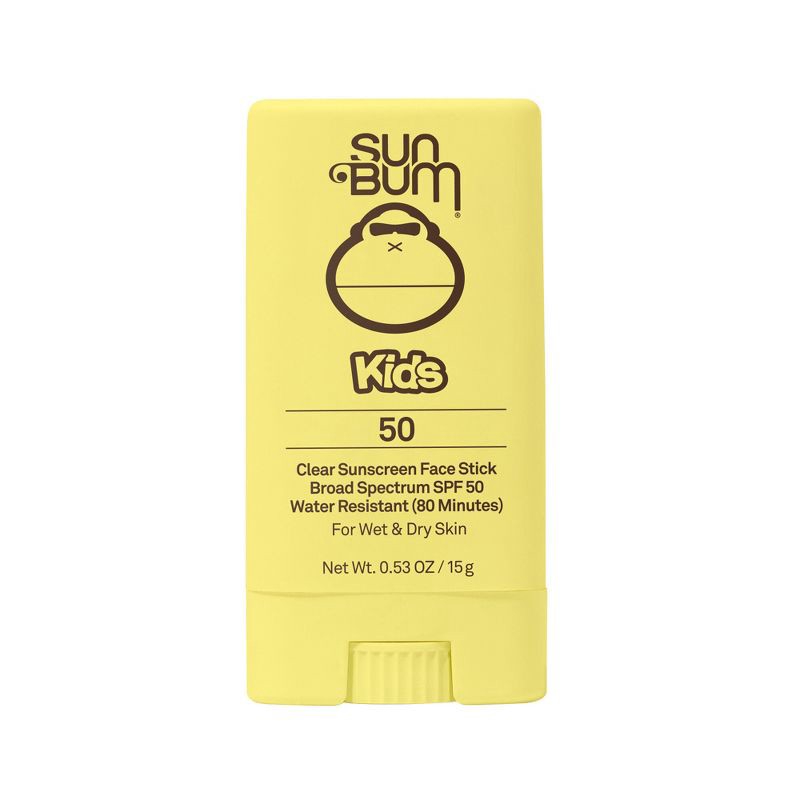 slide 1 of 10, Sun Bum Kids' Clear Sunscreen Face Stick - SPF 50 - 0.53oz, 0 x 0.53 oz