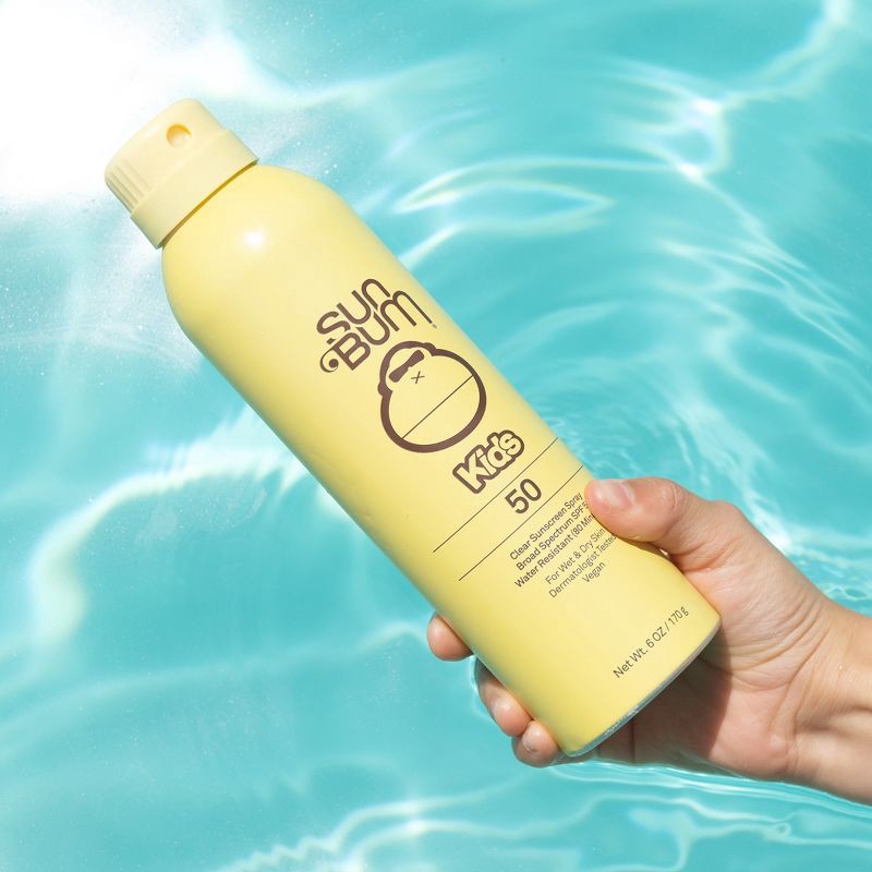 slide 2 of 7, Sun Bum Kids' Clear Sunscreen Spray - SPF 50 - 6oz, 50 ct; 6 oz
