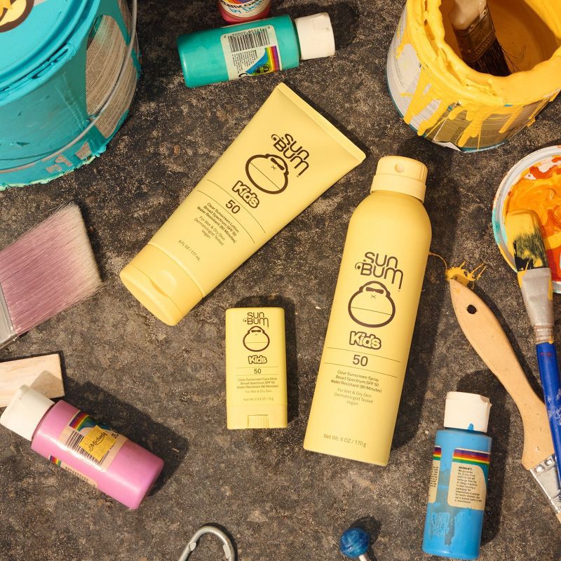 slide 7 of 7, Sun Bum Kids' Clear Sunscreen Spray - SPF 50 - 6oz, 50 ct; 6 oz