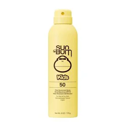 Sun Bum Kids' Clear Sunscreen Spray - SPF 50 - 6oz: Hypoallergenic, Paraben-Free, Vegan
