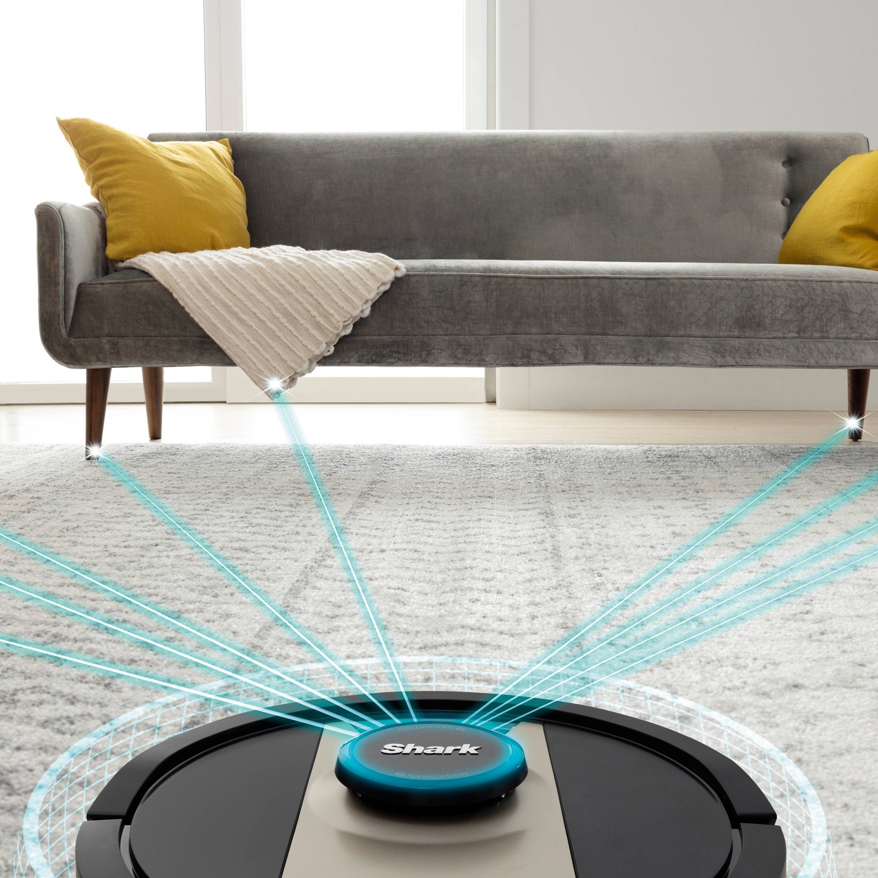 Shark IQ 2in1 Robot Vacuum & Mop with Sonic Mopping, Matrix Clean