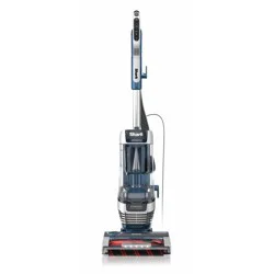 Shark Stratos Upright Vacuum with DuoClean PowerFins HairPro, Self-Cleaning Brushroll, Odor Neutralizer Technology Navy AZ3002