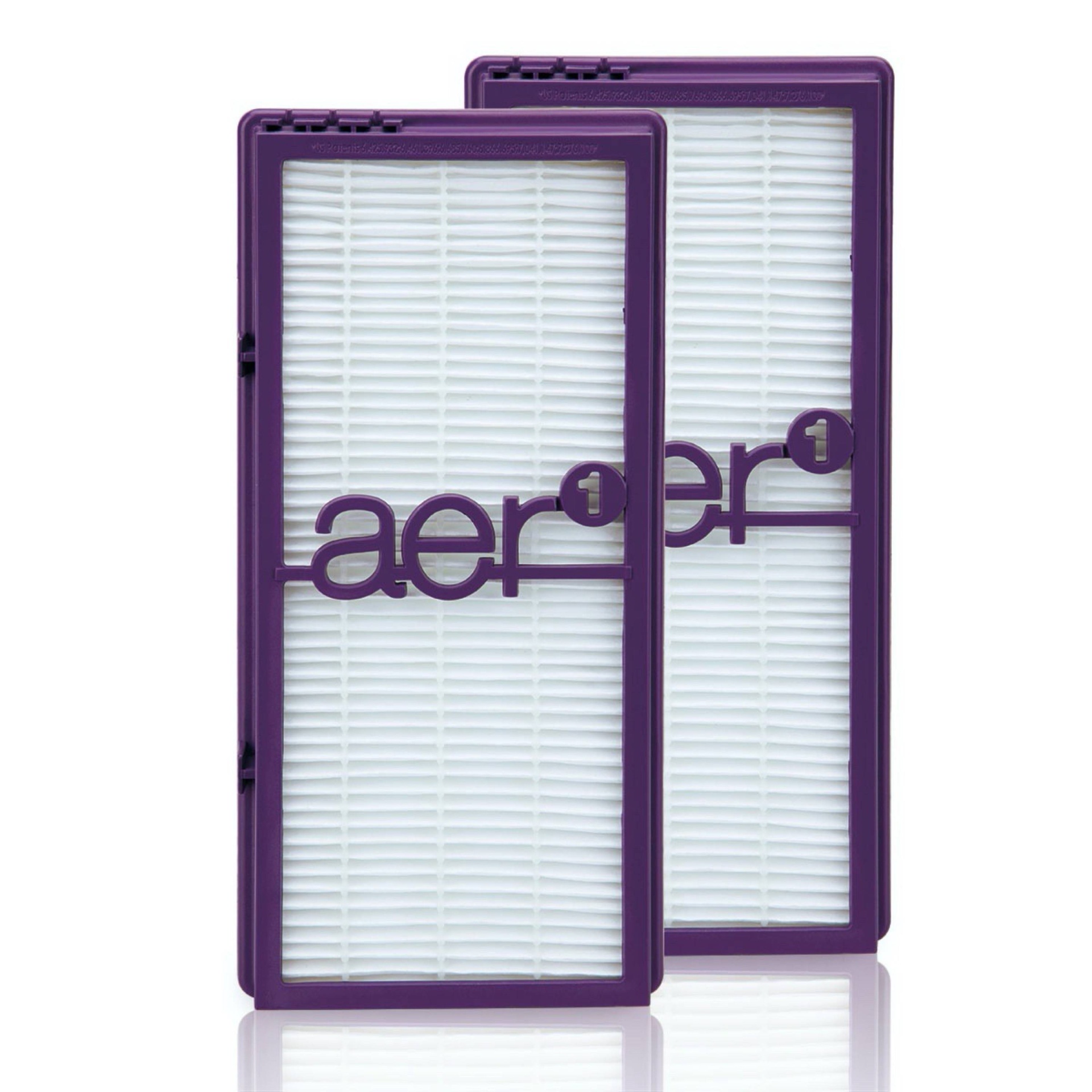slide 1 of 1, Bionaire 2pk AER1 Allergen Air Purifier Filters Purple, 2 ct