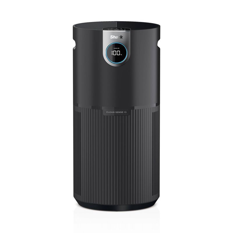 slide 1 of 13, Shark Air Purifier MAX with True NanoSeal HEPA, Cleansense IQ, Odor Lock, Cleans up to 1200 Sq. Ft, Charcoal Gray, HP202, 1 ct