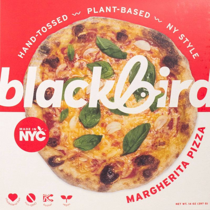 slide 1 of 5, Blackbird Foods Blackbird Frozen Margherita Plant Based Pizza - 14oz, 14 oz