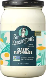 Sir Kensington''s Mayonnaise, Classic Mayo,, 16 oz