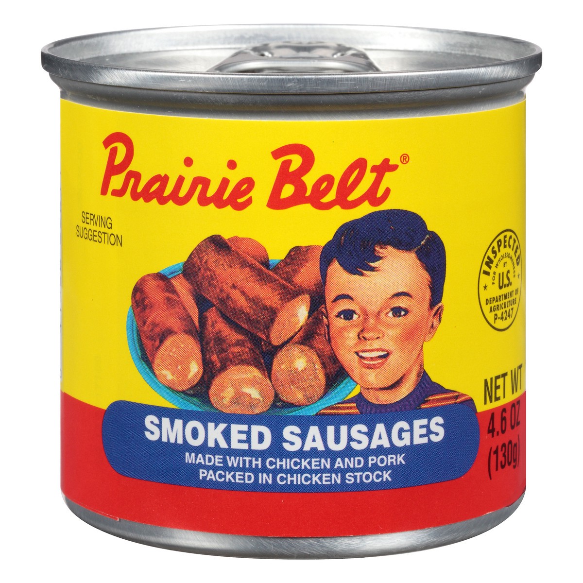 slide 12 of 12, Prairie Belt Smoked Sausage 4.6 oz. Pull-Top Can, 4.6 oz