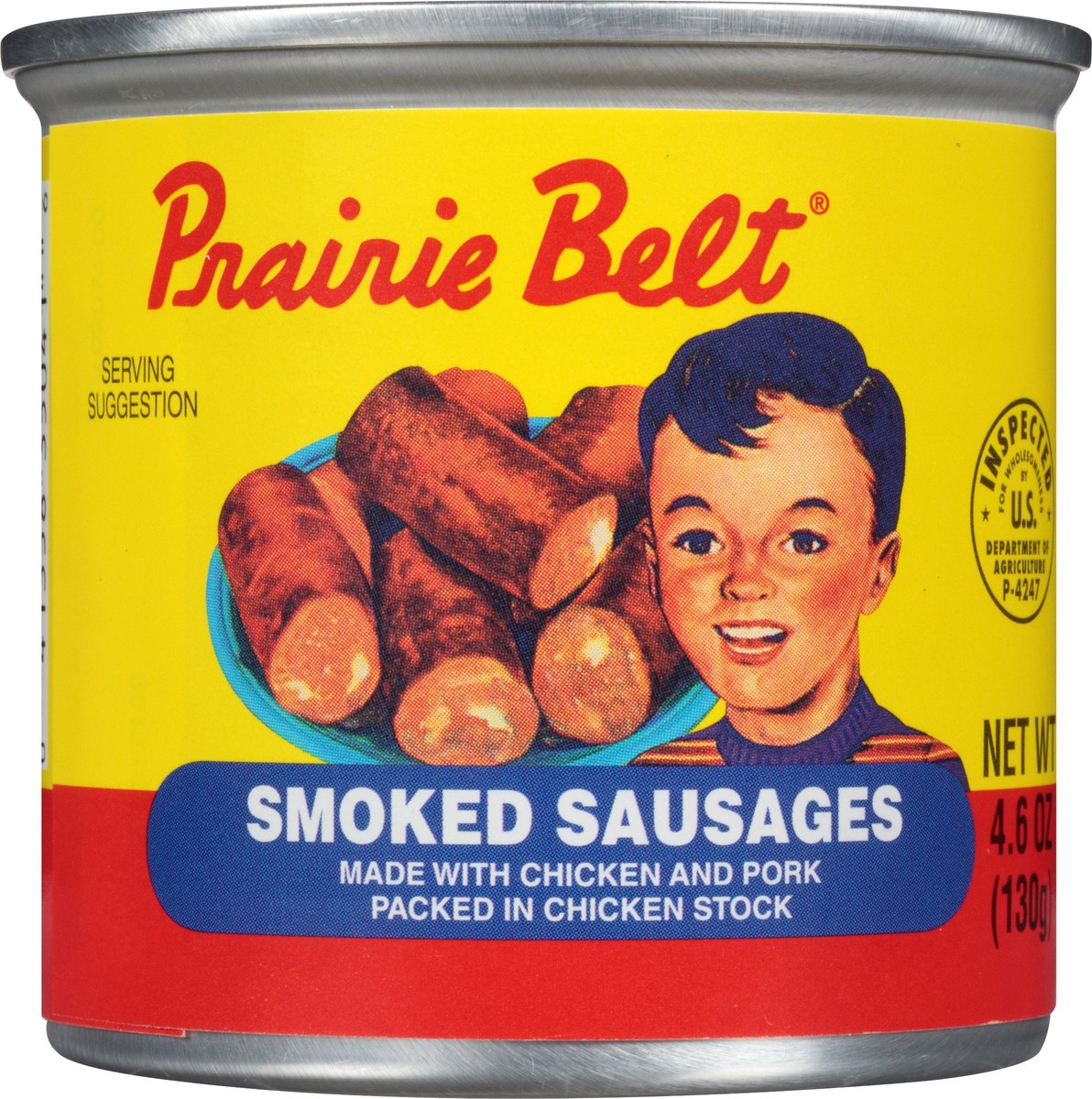 slide 5 of 12, Prairie Belt Smoked Sausage 4.6 oz. Pull-Top Can, 4.6 oz