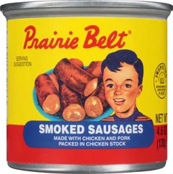 Prairie Belt Smoked Sausage 4.6 oz. Pull-Top Can