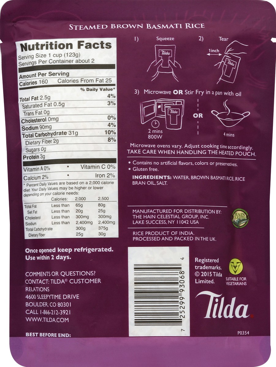 slide 5 of 6, Tilda Rice 8.5 oz, 8.5 oz