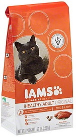 slide 1 of 1, IAMS Proactive Health Cat Food Original With Tuna, 5.7 lb