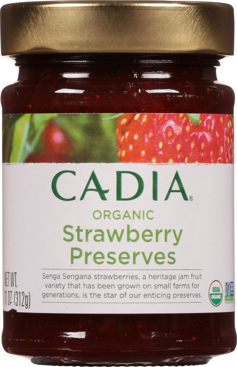 slide 4 of 13, Cadia Organic Strawberry Preserves 11 oz, 11 oz