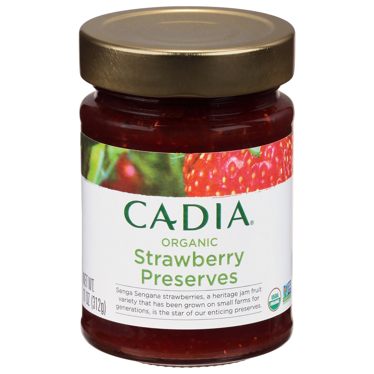 slide 8 of 13, Cadia Organic Strawberry Preserves 11 oz, 11 oz
