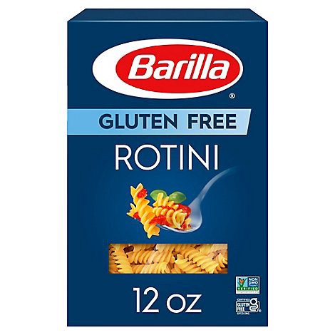 slide 1 of 8, Barilla Pasta Rotini Gluten Free Box, 12 oz