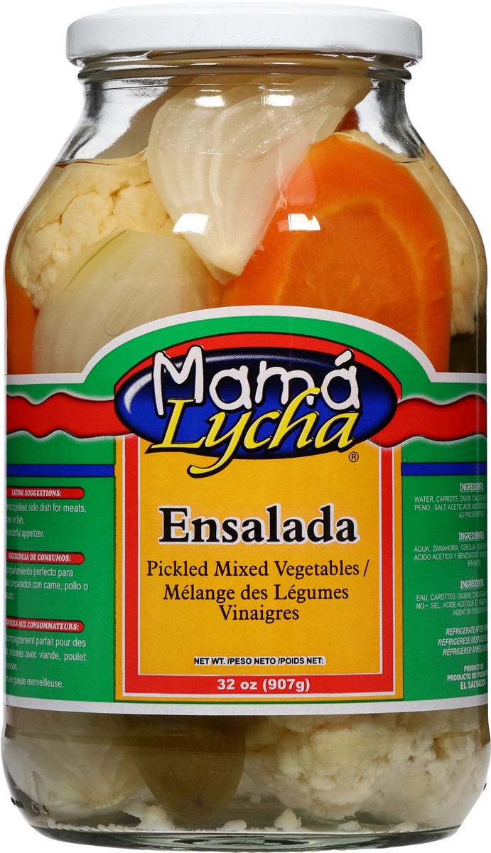 slide 8 of 13, Mama Lycha Pickled Mixed Vegetables 32 oz, 32 oz